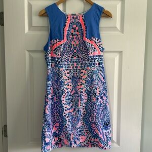 Lilly Pulitzer Mila Shift dress in Tic Tac Tile